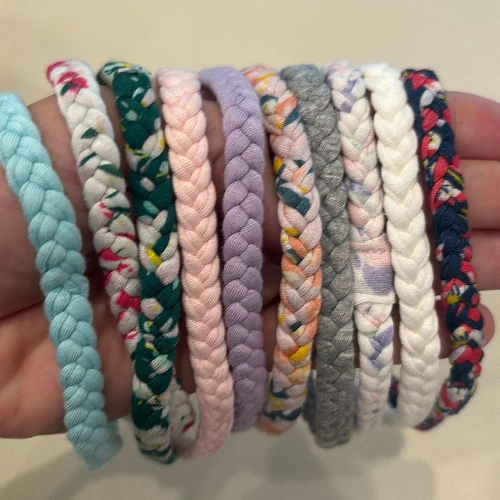 10 piece baby headbands 0-6 months